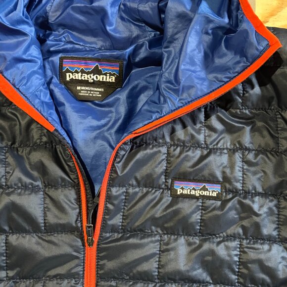 Patagonia Nano Puff Bivy Pullover Jacket Size Medium - Picture 3 of 3